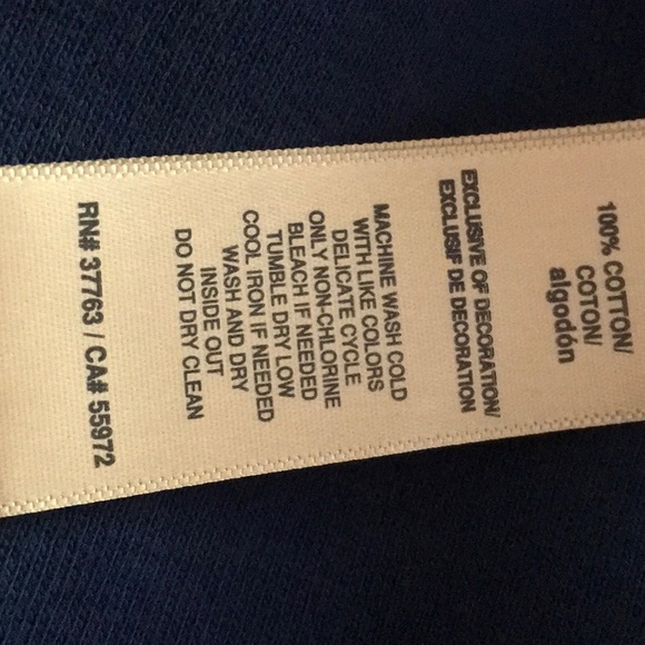 Rafaella navy w/green trim collared golf shirt, NWT/Never worn/sz XL - Picture 4 of 7